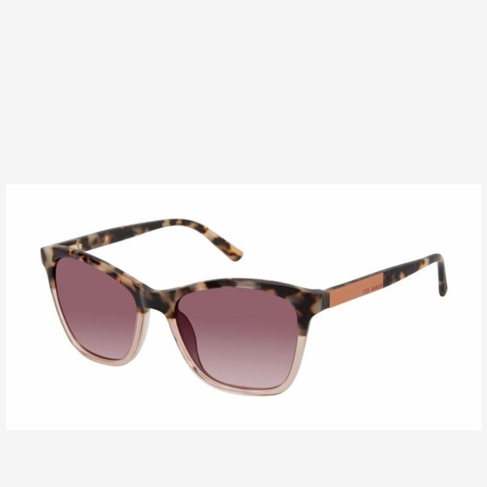 Ted Baker London Cat Eye Sunglasses 55mm Tortoise Blush NWT